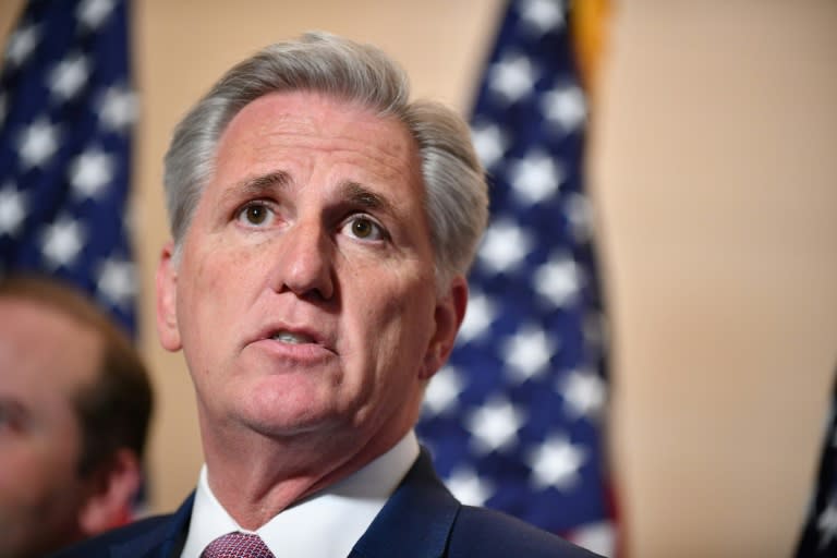 US House Republicans have elected congressman Kevin McCarthy of California to be their minority leader, in leadership moves that take effect January 3, 2019