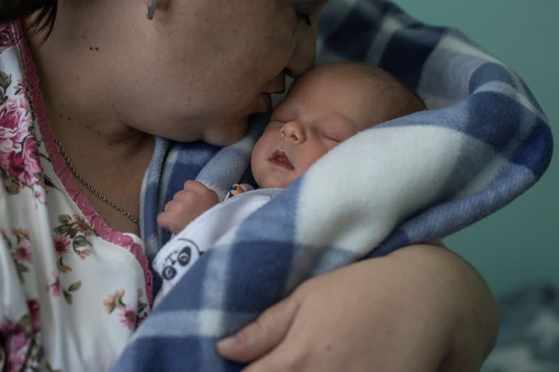 The Wider Image: Last maternity clinic in Ukraine-controlled Donbas, a lifeline as war closes in