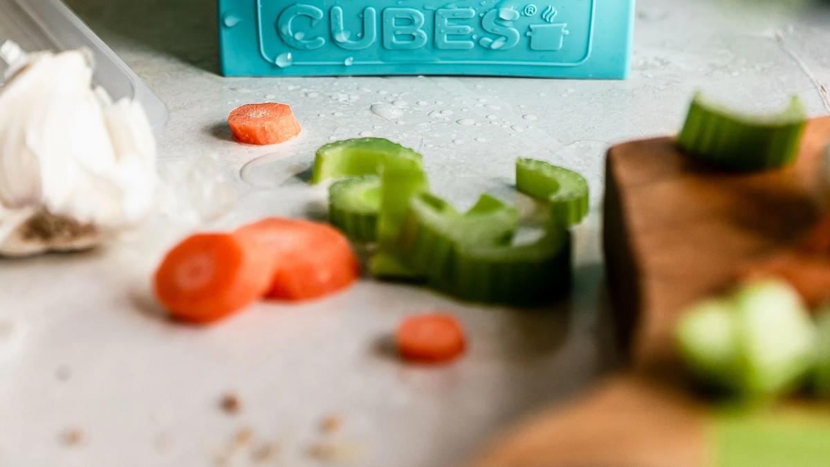 Silicone Freezer Tray for Soup, Stock, Chili, Leftovers and more