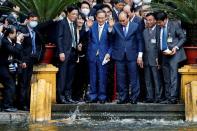 Japanese Prime Minister Yoshihide Suga visits Vietnam