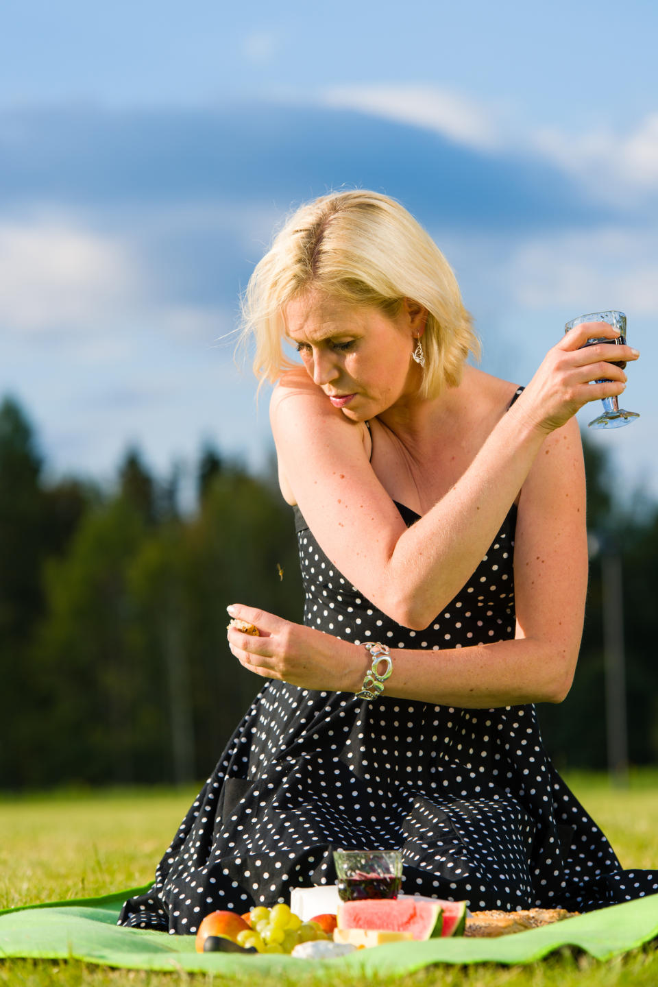 How to get over the sting-fear. (Getty Images)