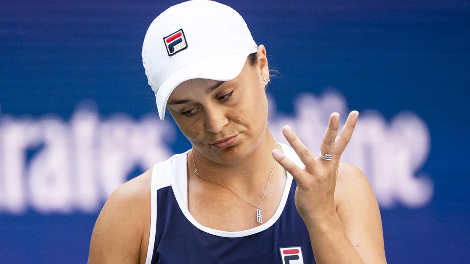 Ash Barty is likely not to contest the season-ending WTA Finals in November, over fears it will disrupt her preparation for the 2022 Australian Open. (Photo by TPN/Getty Images)