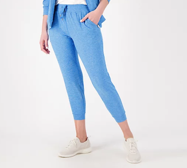 Gymwrap Knit Heathered Joggers with Side Pockets