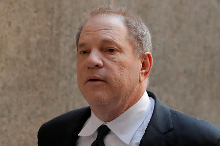 Film producer Harvey Weinstein arrives at Manhattan Criminal Court in New York City, U.S., July 9, 2018. REUTERS/Lucas Jackson/Files