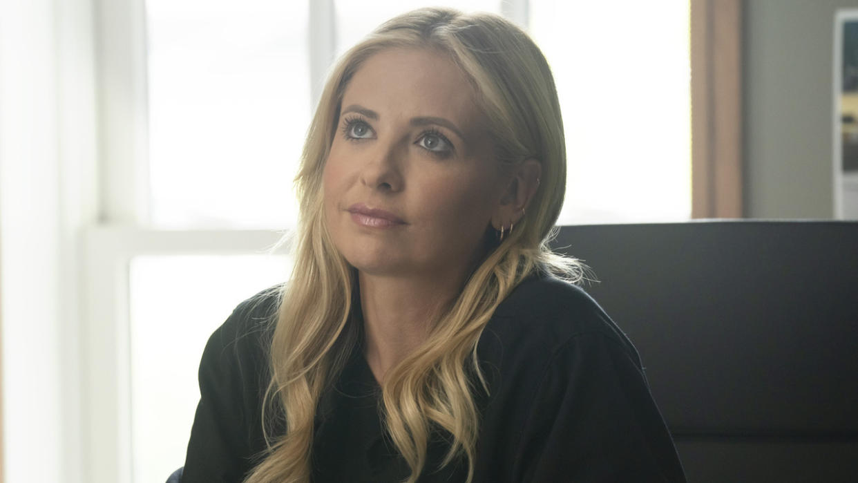  Sarah Michelle Gellar in Paramount+'s Wolf Pack. 