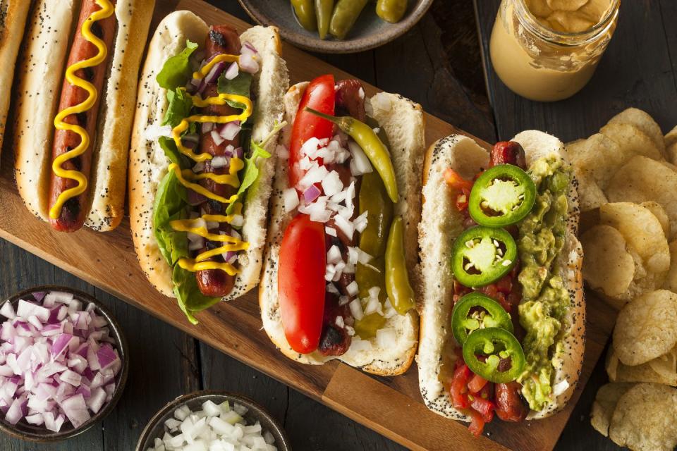 Labor Day marks the end of peak hot dog season.