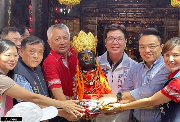 清水祖師得道日於今（十一）日淡水大拜拜遶境巡安大小巷道。（圖：新北民政局提供）