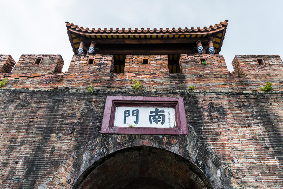 Hengchun ancient city gate (South Gate), The city wall which is the best preserved in Taiwan