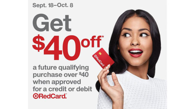 Target REDcard Holders: Get $40 Off $40+ Purchase - Ends 5/27/23