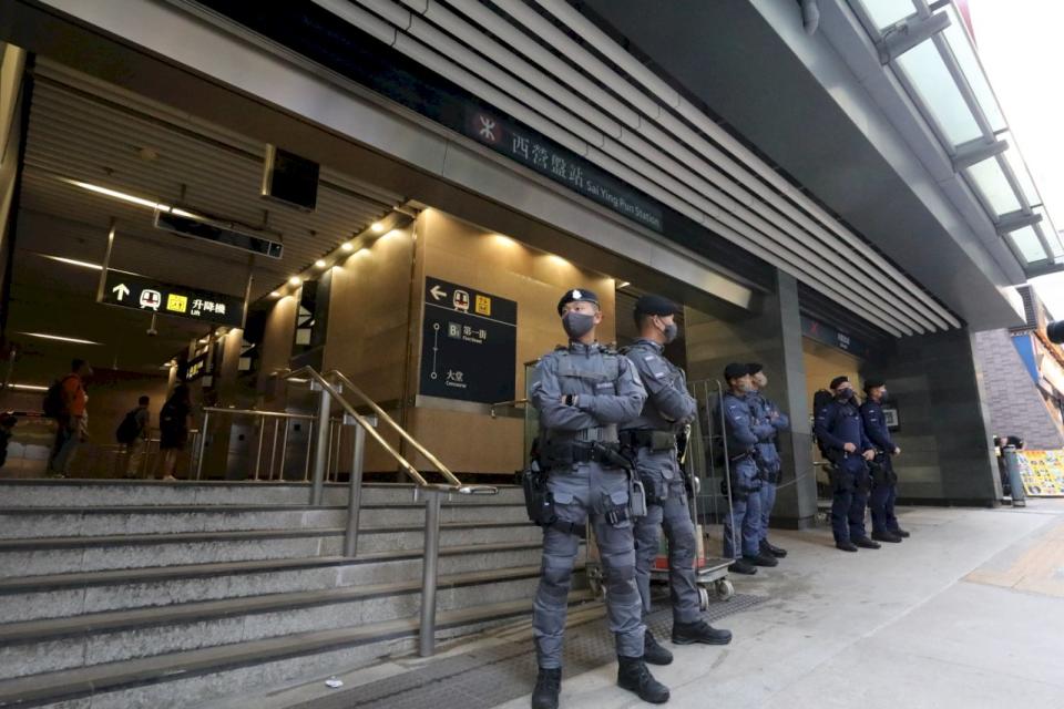2019年後，中共在香港推出「國安法」並成立「國安處」以及「反恐專責小組」，社會理應更繁榮穩定才是，然而事實卻非如此。(圖：香港警察臉書)