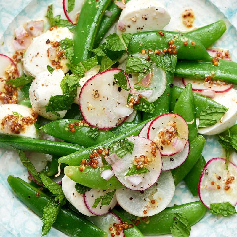 Minty Snap Pea Salad