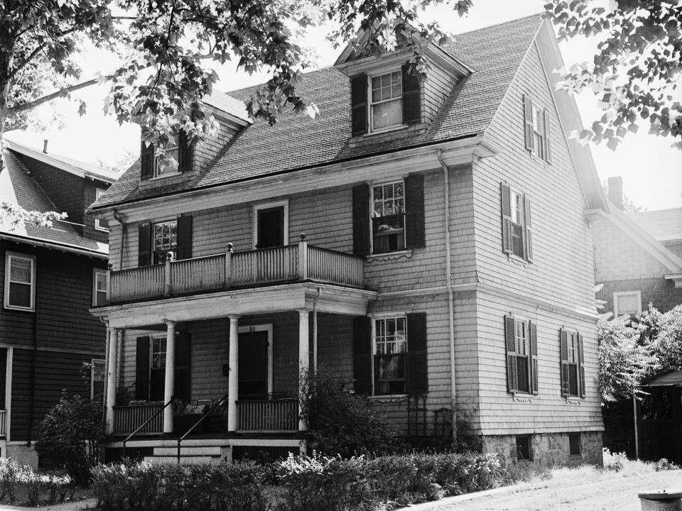 JFK's birthplace in Brookline, Massachusetts