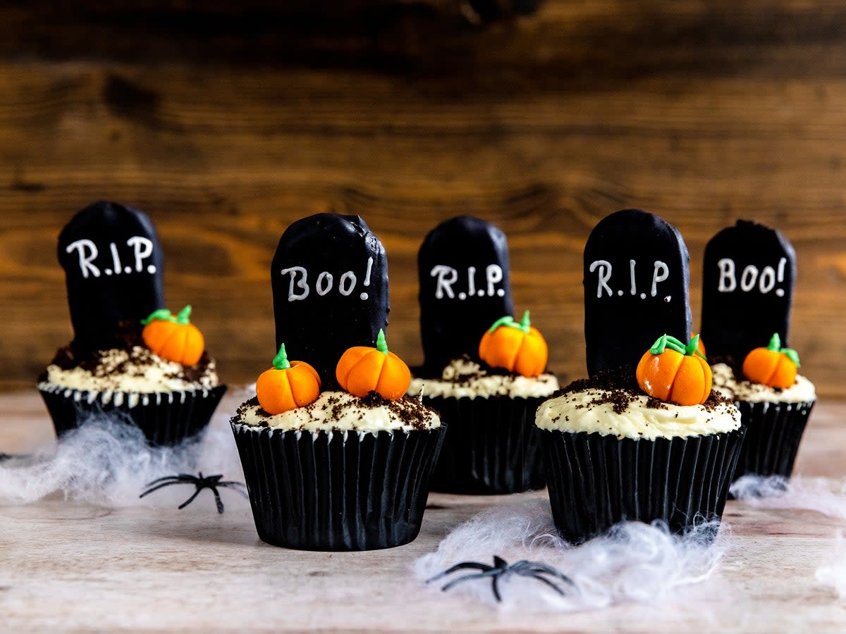 Give your cupcakes a Halloween twist using carrot cake mix  (Juliet Sear/Carr’s Flour)