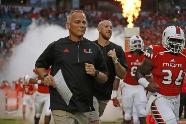Mark Richt's Hurricanes are 4-0, but are they ACC contenders? (Getty)