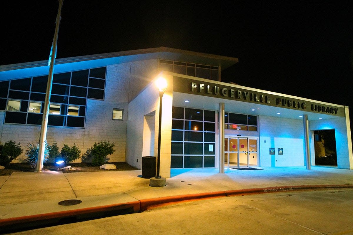 The Pflugerville Public Library has many programs to allow visitors to work on arts and crafts with materials prepared for them.