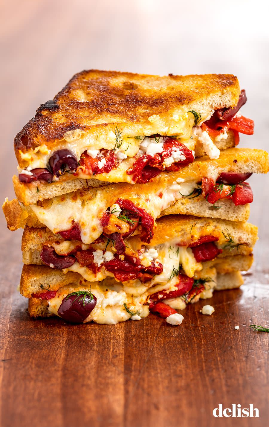 Greek Grilled Cheese