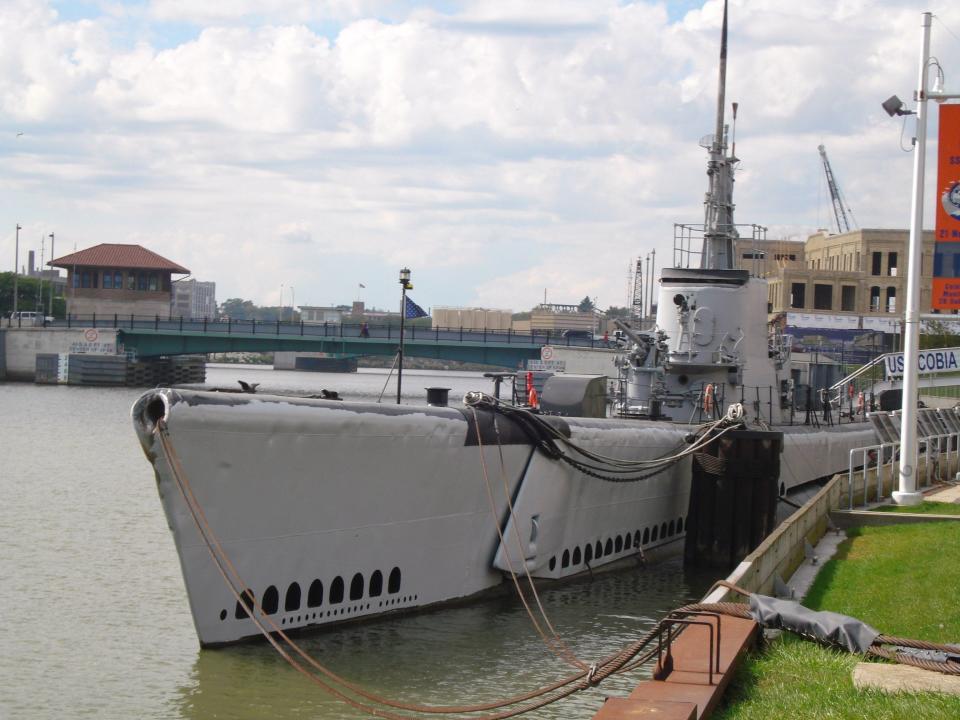 The USS Cobia submarine at the Wisconsin Maritime Museum in Manitowoc.