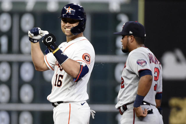 Yordan Alvarez hits 50th homer, Astros shut out Twins 4-0