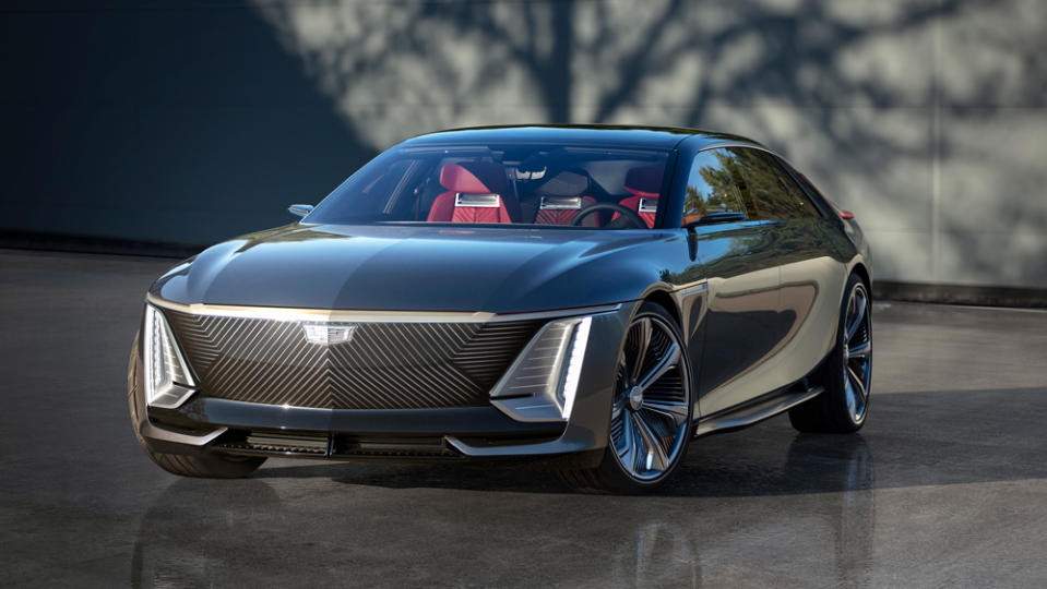 The all-electric Cadillac Celestiq concept. - Credit: Cadillac