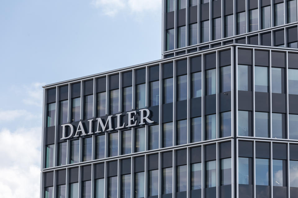 stuttgart, Baden-Wurttemberg/germany - 21 08 18: daimler central factory stuttgart germany