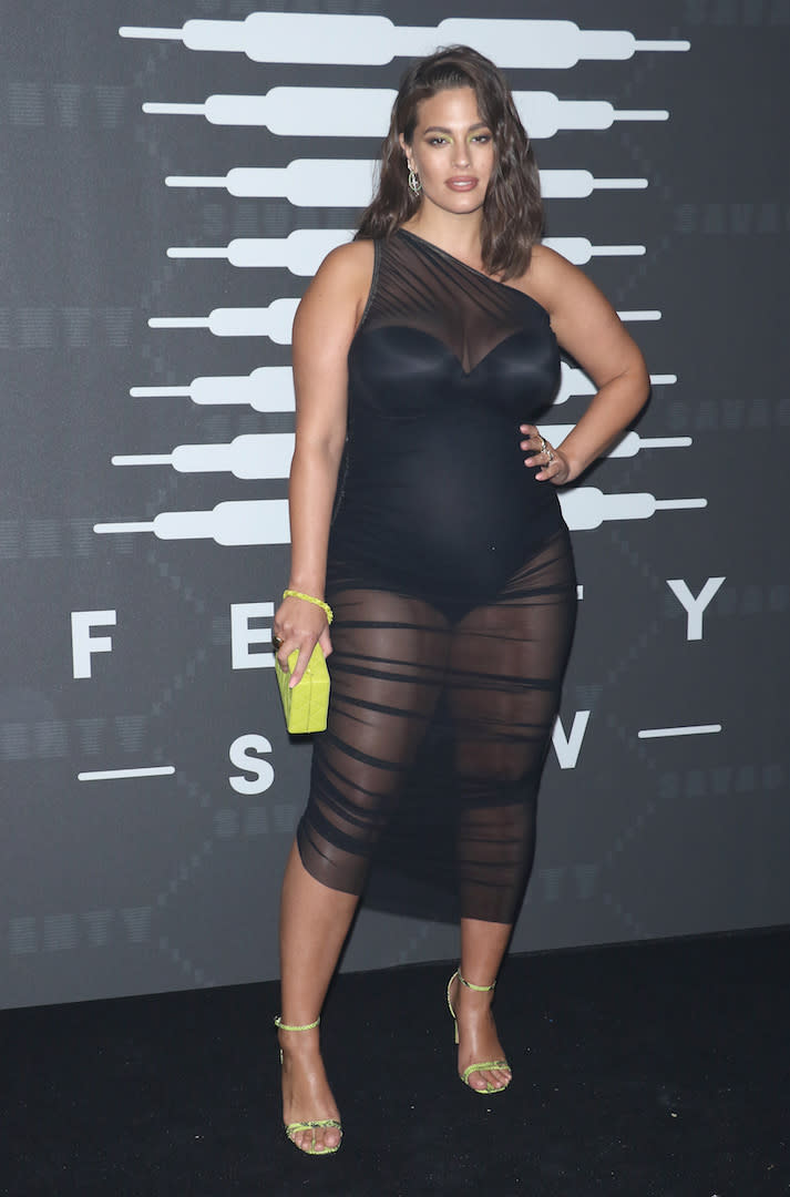 Ashley Graham at the Savage x Fenty September 2019 show during NYFW