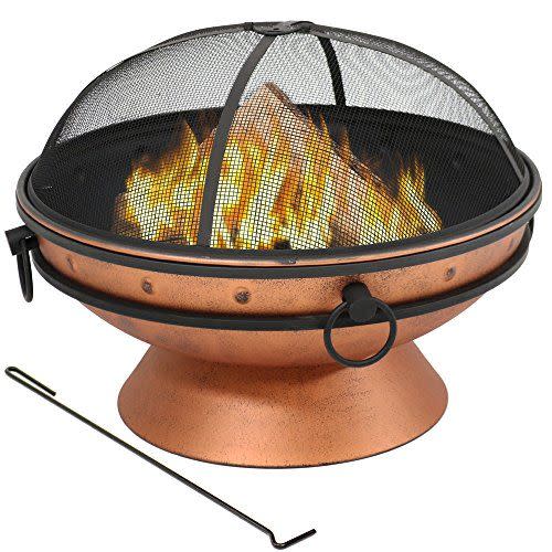 43) Outdoor Fire Pit Bowl