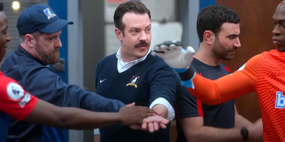 Jason Sudeikis in season 3 of Ted Lasso