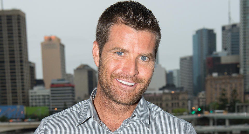 Pete Evans smiles at the camera.