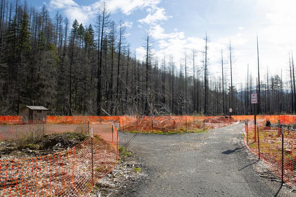 Bear Creek Park features 20 to 30 parking spots. Crews will add picnic tables, trash cans and a dog waste station at the park.