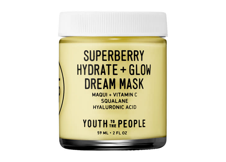 Dry Skin: Youth To The People Superberry Hydrate + Glow Dream Mask