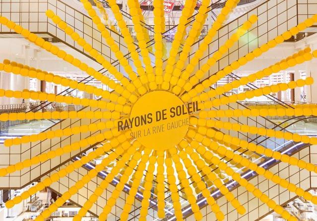 Rayons de Soleil' Exhibition at Le Bon Marché Rive Gauche - IGDS