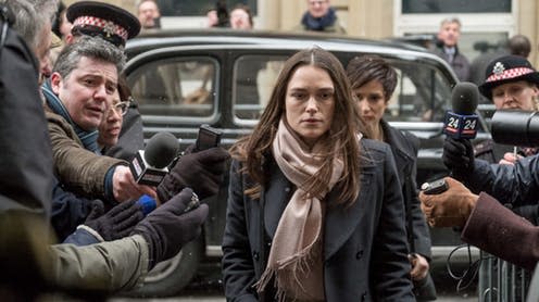 <span class="caption">Whistle-blower: Keira Knightley as Katharine Gun. </span> <span class="attribution"><span class="source">Nick Wall/IFC Films</span></span>