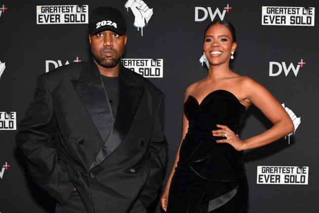 Kanye-and-Candace-Owens - Credit: Jason Davis/Getty Images