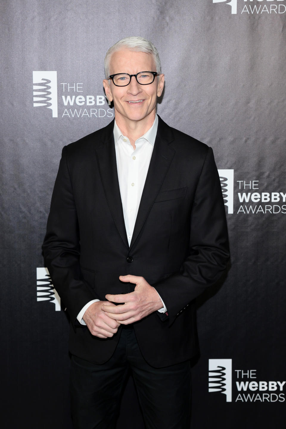 NEW YORK, NEW YORK - MAY 15: Anderson Cooper attends the 27th Annual Webby Awards on May 15, 2023 in New York City. (Photo by Dimitrios Kambouris/Getty Images for The Webby Awards)