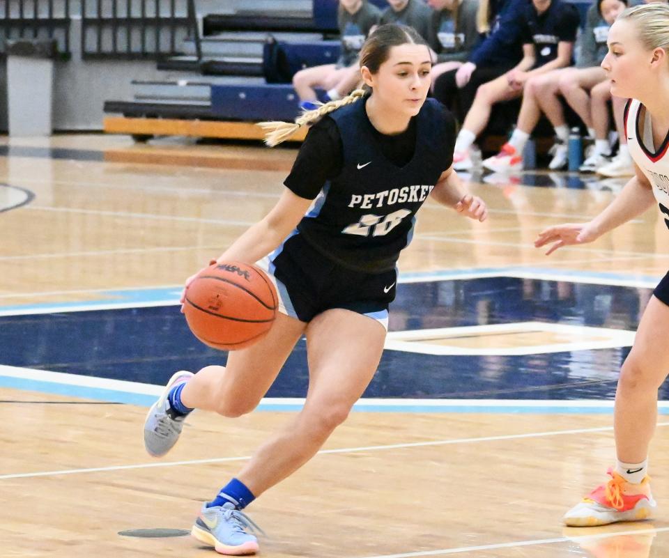 Nevaeh Leonard and a host of other underclassmen talent will return to the court next season for Petoskey, making a return into regionals a realistic goal ahead.