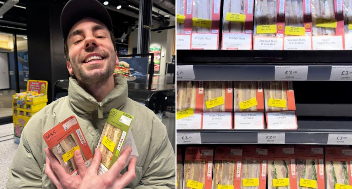 M&S shoppers get half-price groceries by looking for yellow stickers ‘five times a week’