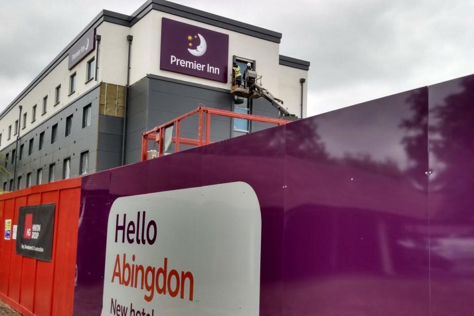 The new Premier Inn in Abingdon &lt;i&gt;(Image: Photo: Andy Ffrench)&lt;/i&gt;