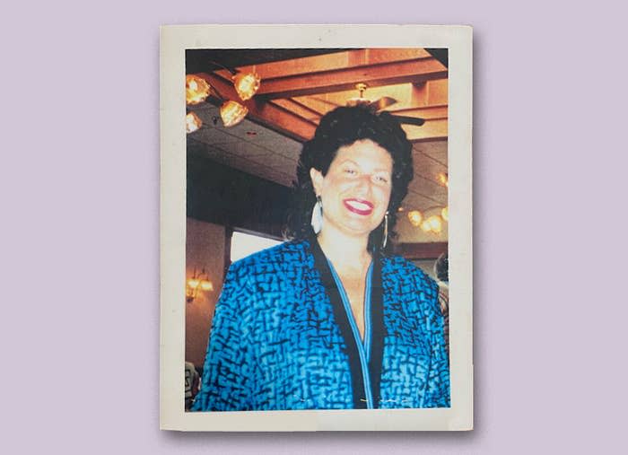 The author’s aunt, who died of colorectal cancer in 1993