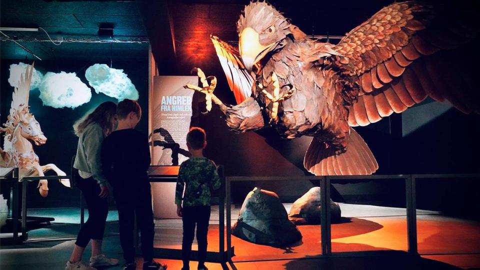 Exposición en el Museo de Historia de Miami 'Criaturas míticas: dragones, unicornios y sirenas'.