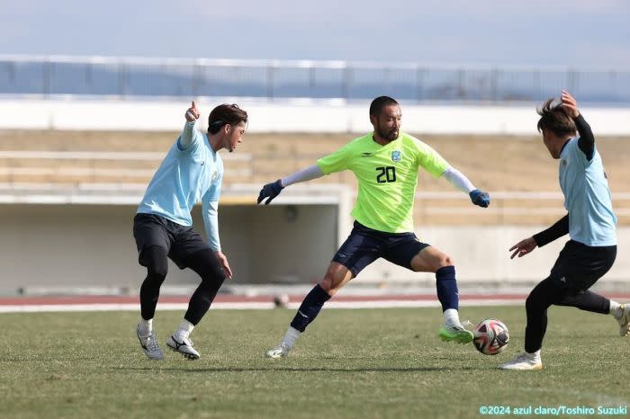 Kengo played for the Azul Claro Numazu team