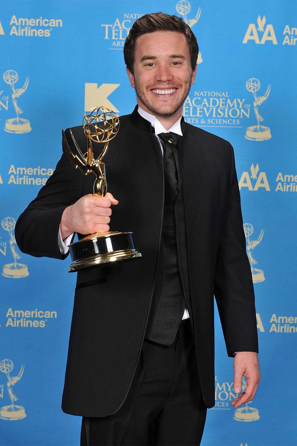 Actor Tom Pelphrey poses for his portrait during the 35th Annual Daytime Emmy Awards at the Kodak Theatre on June 20, 2008 in Los Angeles, California.