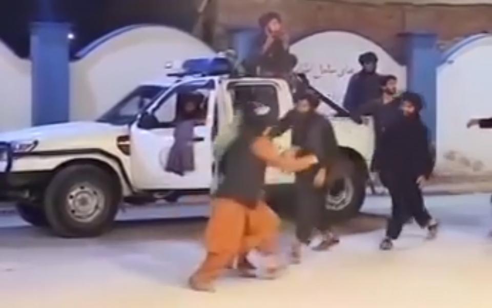 Taliban authorities break their own rules about dancing to music