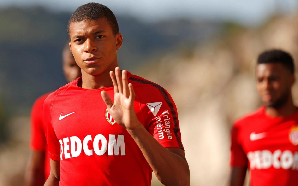 Kylian Mbappe is apparently set his sights on joining PSG - REUTERS