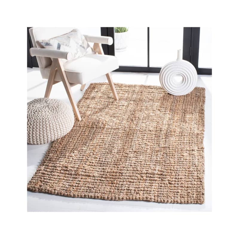 Safavieh Jerneja Handmade Solid Chunky Jute Area Rug, 8' x 10'