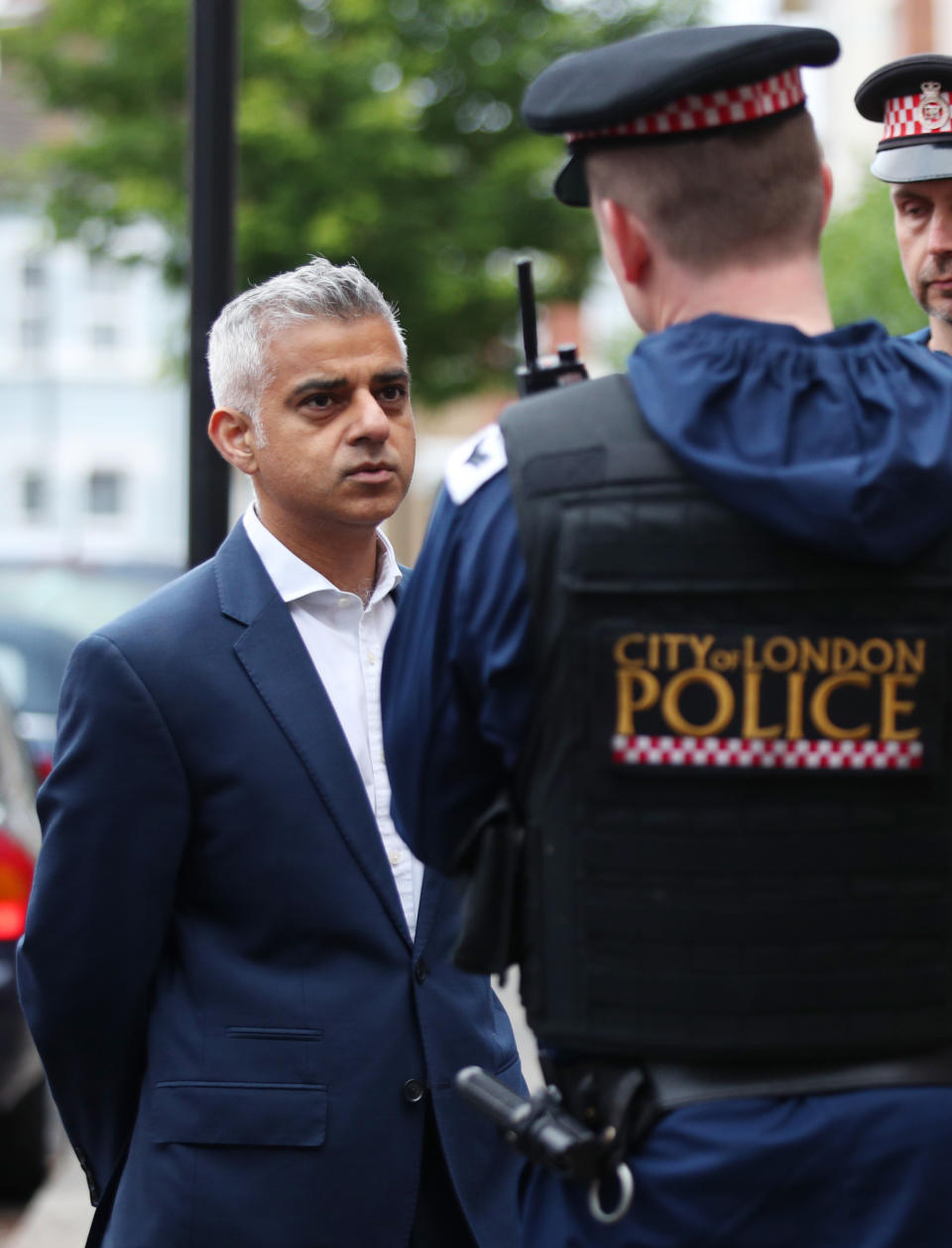 In 2017, Sadiq Khan closed 38 police station front counters to save £8m per year (Yui Mok/PA)