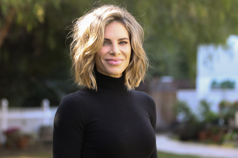 UNIVERSAL CITY, CALIFORNIA - JANUARY 15: TV Personality / Celebrity Trainer Jillian Michaels visits Hallmark Channel's "Home & Family" at Universal Studios Hollywood on January 15, 2020 in Universal City, California. (Photo by Paul Archuleta/Getty Images)