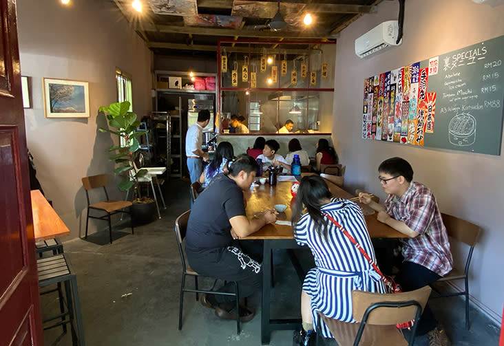 Shokudo Niban at Hin Bus Depot offers snacks and meals to share in a casual setting. – Pictures by Steven Ooi K.E.