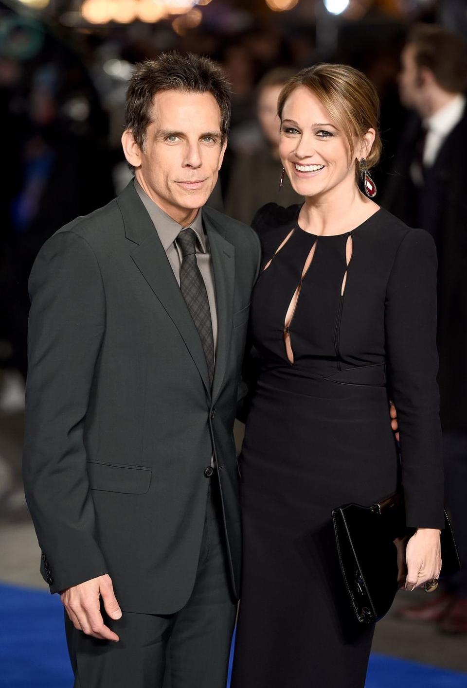 Ben Stiller and Christine Taylor