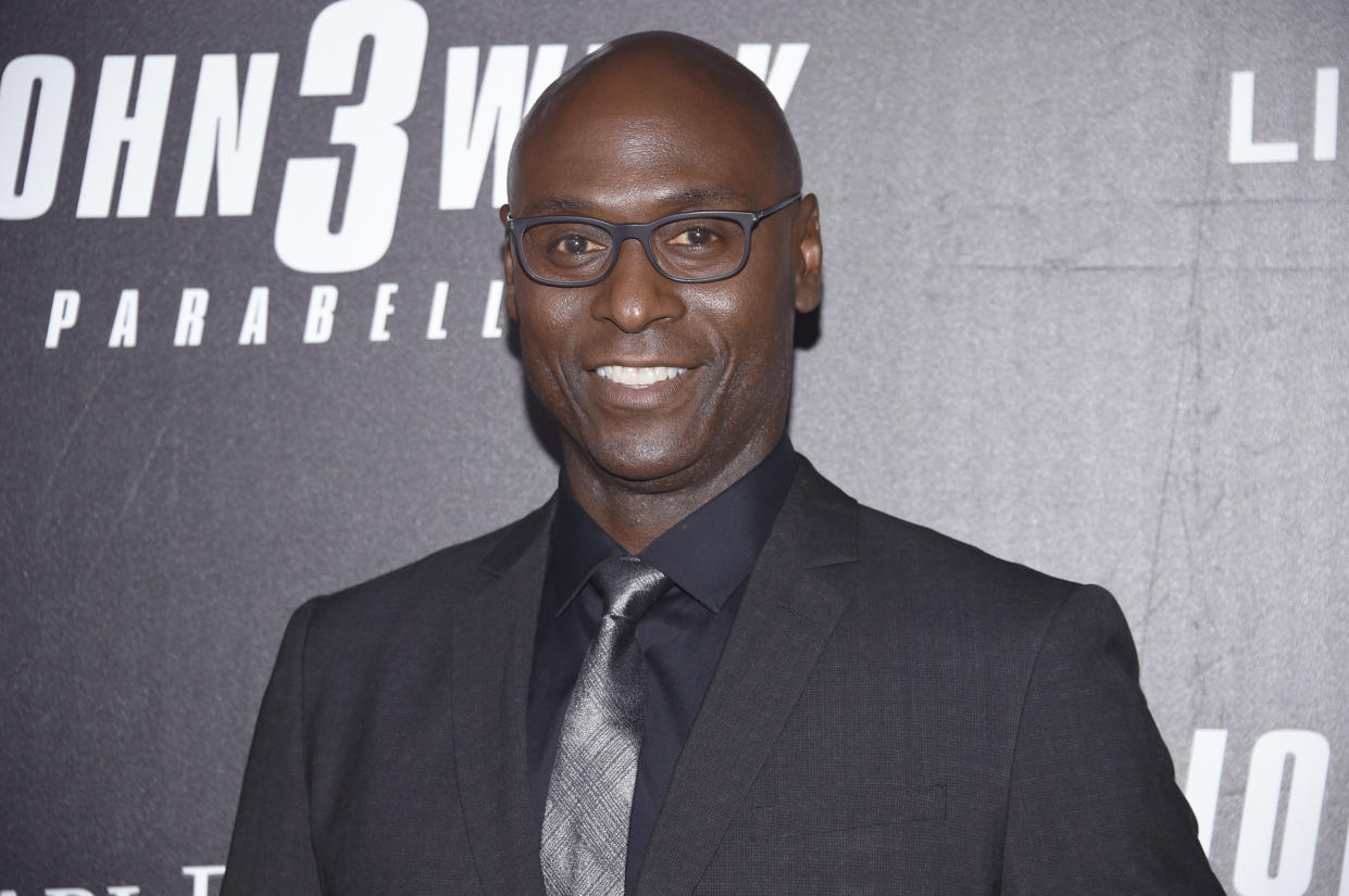 FILE - Actor Lance Reddick appears at the world premiere of "John Wick: Chapter 3 - Parabellum" in New York on May 9, 2019. Reddick, a character actor who specialized in intense, icy and possibly sinister authority figures on TV and film, including “The Wire,” @Fringe” and the “John Wick” franchise, died suddenly on Friday, March 17, 2023. He was 60. (Photo by Evan Agostini/Invision/AP, File)