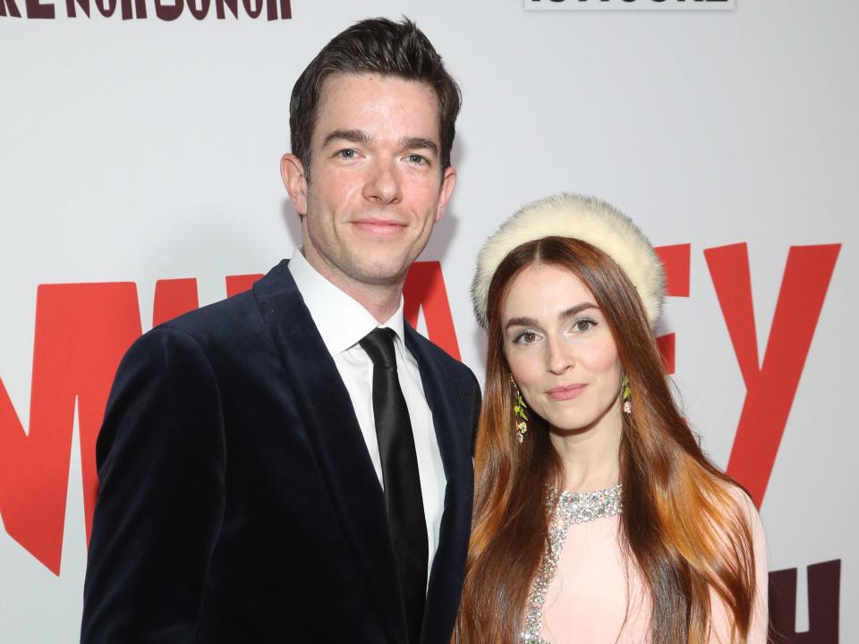 John Mulaney and Annamarie tendler